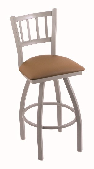 metal swivel seat bar, counter stool with back  in 25, 30 or 36" tall seat