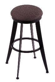  Laser swivel seat bar, counter stool, black wrinkle only shown w/AxsTrf seat