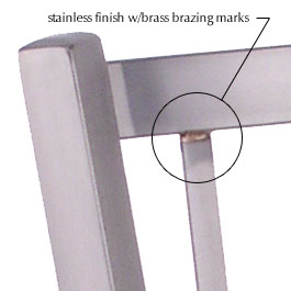 Stainless steel bar stools