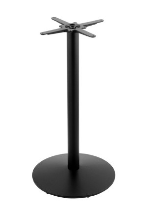 pub table  base, black winkle, chrome or stainless 29",35" or 41" high