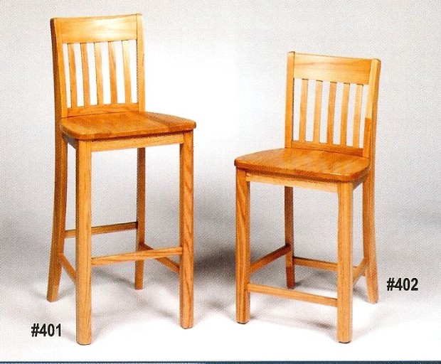 Mission Oak Stools Chair Quality, Maple Bar Stools